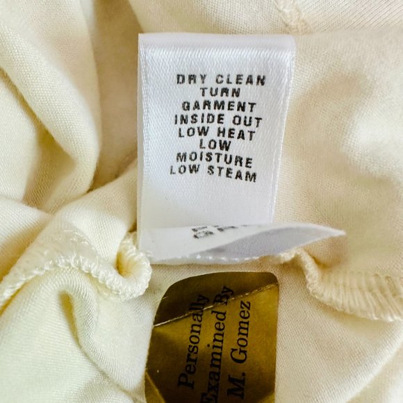 ST. JOHN EMBELLISHED BOW IVORY CAMISOLE TANK TOP SZ 12 RETAIL $495 - Picture 8 of 8